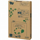 取り出しやすい再生原料入ＬＤゴミ袋９０Ｌ透明