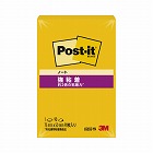 ポストイット　強粘着７５×５０　ネオンイエロー１冊