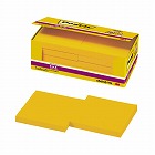 ポストイット　強粘着７５×７５　ネオン　黄　１０冊