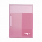 キャンパス　復習がしやすいプリントファイルピンク