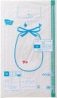 ひも付きシュレッダー袋　Ｍ　詰替用　５０枚×６