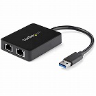 ＵＳＢ３．０接続　２ポート　ギガ有線ＬＡＮアダプタ【取寄品】