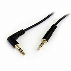 オーディオケーブル　片側Ｌ型　　９０ｃｍ【取寄品】