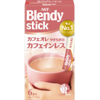 ブレンディスティック　カフェオレカフェインレス６本