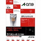 ラベルシールプリンタ兼用　クラフト紙　１２面【取寄品】
