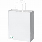 ＦＳＣ（Ｒ）認証　丸紐手提げ袋　白　Ｓ　５０枚×６