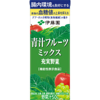 紙充実野菜青汁フルーツミックス２００ｍｌ　２４本