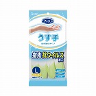 ファミリー　ビニールうす手指先強化　Ｌ　グリーン