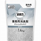 消臭力業務用クラッシュゲル室内替無香１．４ｋｇ×６