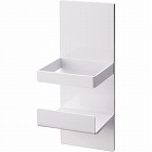 壁面に貼れる消毒液用ラック　コンパクトタイプ×３