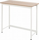 木製デスク　８００×４００　ナチュラル／ホワイト