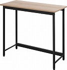 木製デスク　８００×４００　ナチュラル／ブラック