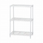 カラーメタルラック　幅５５０×高８００　ホワイト