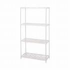 カラーメタルラック　幅７５０×高１２３０　ホワイト