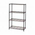 カラーメタルラック　幅７５０×高１２３０　ブラウン