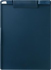 抗菌　クリップボード　Ａ４タテ　ネイビー　５枚