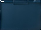 抗菌　クリップボード　Ａ４ヨコ　ネイビー　５枚