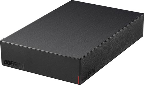 USB3.2対応外付けHDDブラック 6TB