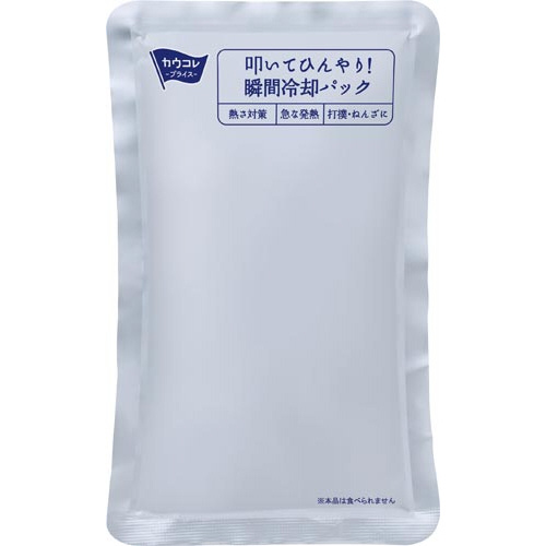 叩いてひんやり！瞬間冷却パック10個入×6