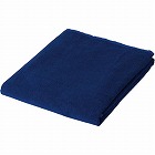 業務用スレン染めベッドサイズタオル　ネイビー　１枚