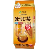 ワンポットエコティーバッグほうじ茶　５０袋×２