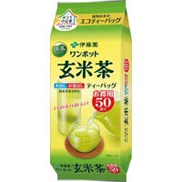 ワンポットエコティーバッグ玄米茶　５０袋×２