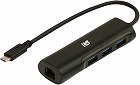 Ｔｙｐｅ‐Ｃ対応ＬＡＮアダプターＵＳＢハブ付