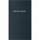 野帳スケッチ３ｍｍ方眼チャコールブラック　１０冊入