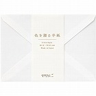 封筒　色を贈る　洋２　白　２０５６８