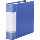 クリヤーブック交換式　Ａ４背幅６５ｍｍ　青　１２冊