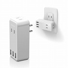 ＵＳＢタップ　Ａ×３　ＡＣ×２　直挿し　ブラック