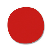 タックラベル（シール）　丸　赤　１８ｍｍ　３６０片