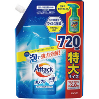 アタック泡スプレー除菌プラス　詰替　７２０ｍｌ