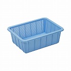 アシスト抗菌角ざる　ブルー　３個