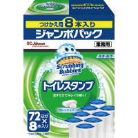 スクラビングバブルトイレスタンプ替業務用８本パック