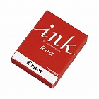 万年筆カートリッジインキ　レッド　１０個