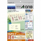 マルチカード　アイボリー　Ａ４　１０面　１０枚