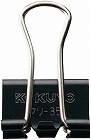 ダブルクリップ小口幅１９ｍｍ　１０個