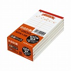 お会計票　１２５×６６ｍｍ　１００枚　５冊
