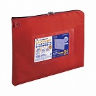 事務用連絡ケース　シャトルバッグ　Ｂ４赤