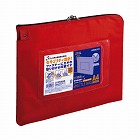 事務用連絡ケース　シャトルバッグ　Ａ４赤