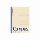 再生紙キャンパスノート６号（セミＢ５）中横罫５０枚