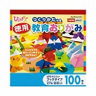 徳用おりがみブックタイプ２７色＋金銀各１枚１００枚