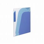 ポケットブック＜ノビータ＞８Ｐ　透明青