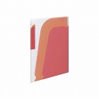 ポケットブック＜ノビータ＞８Ｐ　透明赤