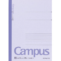 キャンパスノートカラー表紙６号Ｂ罫３０枚　紫