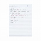 キャンパスノートカラー表紙６号Ｂ罫３０枚　青