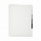 スーパーハードホルダー５山インデック透明マチ付　白