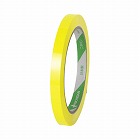 バッグシーリングテープ　ＰＥＴ　５０ｍ　黄　１巻