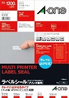 キレイにはがせるラベル　兼用１２０面角丸１０枚